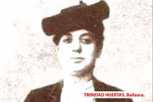 Trinidad Huertas "La Cuenca". Artista flamenca.